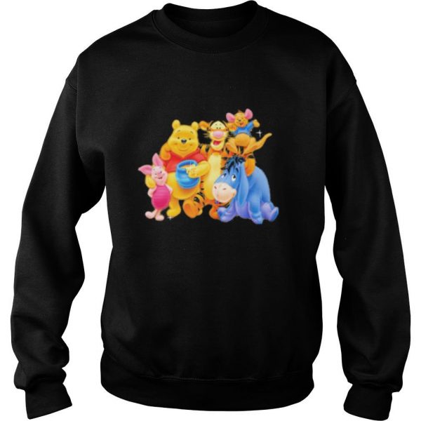 Disney pooh and friends cartoon shirt - Image 5