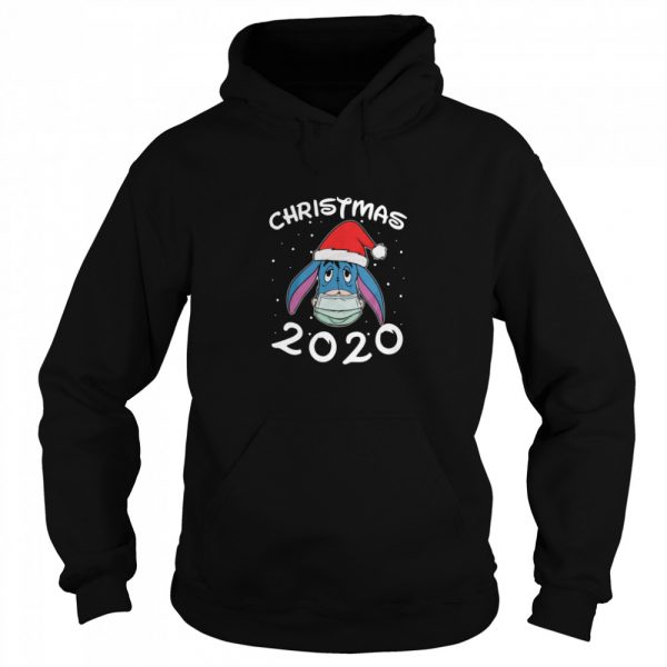 Face Eeyore Santa Wear Mask Merry Christmas 2020 Christmas shirt - Image 5