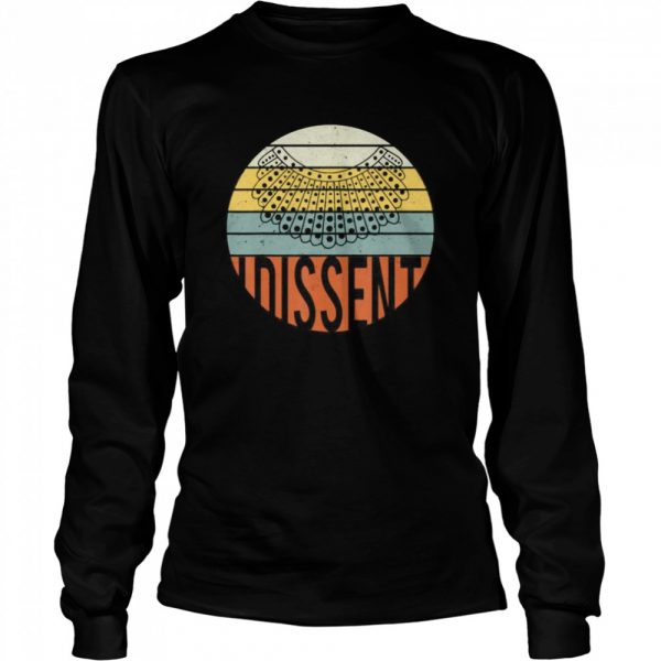 I Dissent Quote vintage RBG shirt - Image 4
