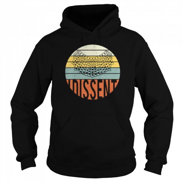 I Dissent Quote vintage RBG shirt - Image 6