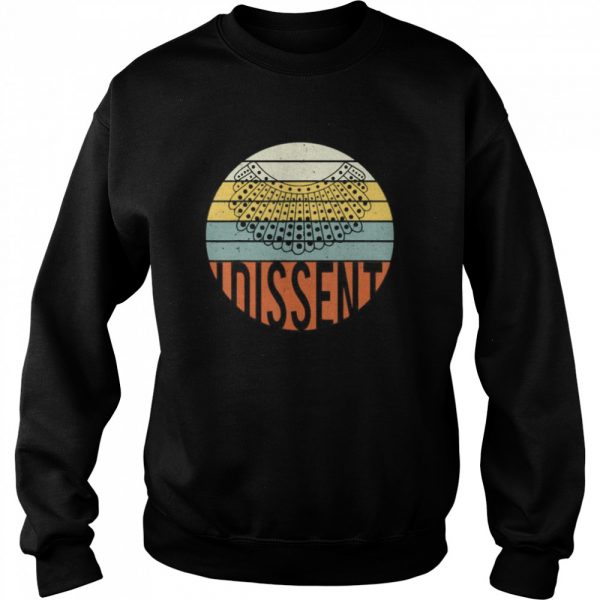 I Dissent Quote vintage RBG shirt - Image 5