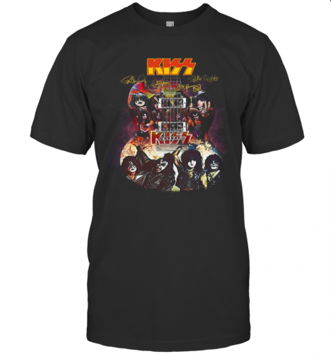 KIZZ Guitar Signatures T-Shirt Classic Mens T-shirt