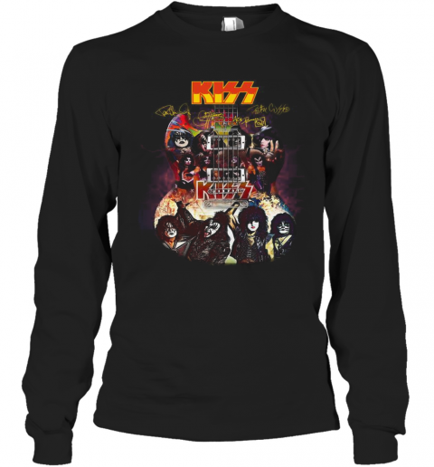 KIZZ Guitar Signatures T-Shirt Classic Mens T-shirt - Image 4