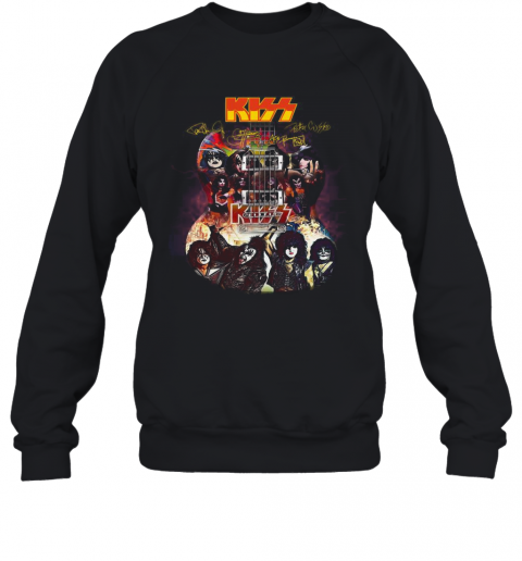 KIZZ Guitar Signatures T-Shirt Classic Mens T-shirt - Image 5