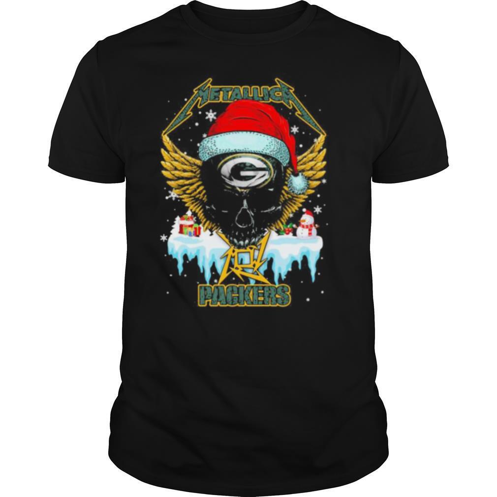 Metallica Skull Green Bay Packers shirt