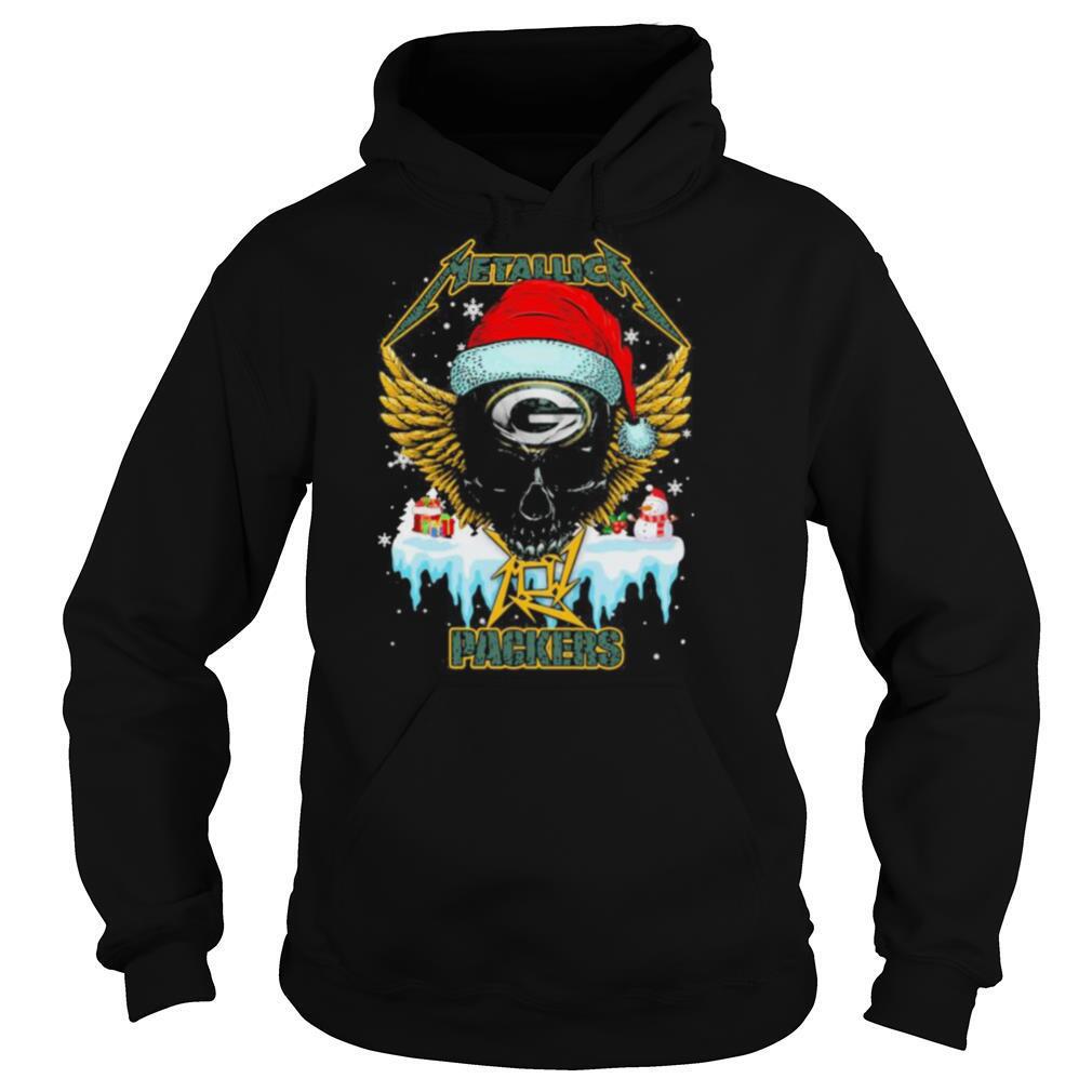 Metallica Skull Green Bay Packers shirt - Image 5