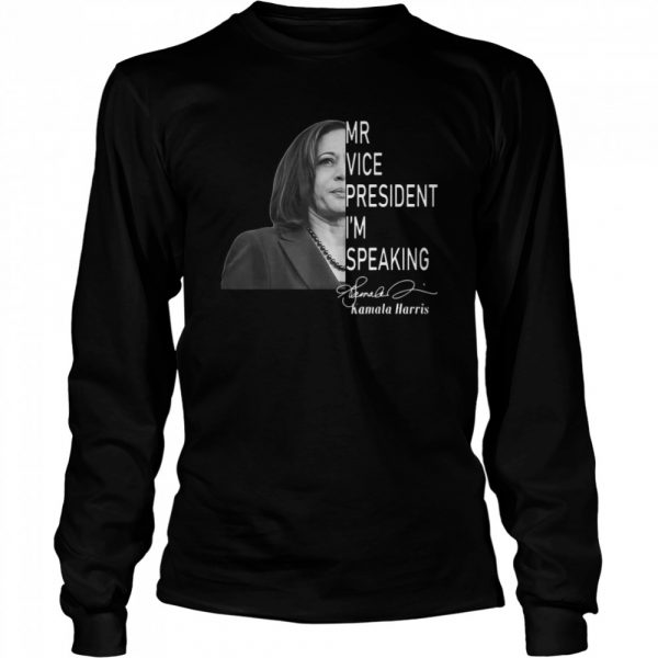 Mr Vice President Im Speaking Biden Harris Debate 2020 T-Shirt - Image 3
