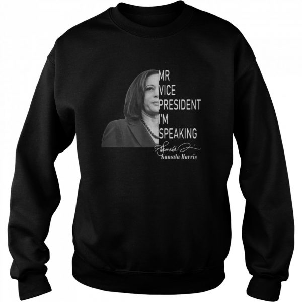 Mr Vice President Im Speaking Biden Harris Debate 2020 T-Shirt - Image 4