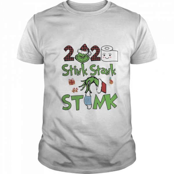 The Grinch 2020 stink stank stunk mask Christmas shirt