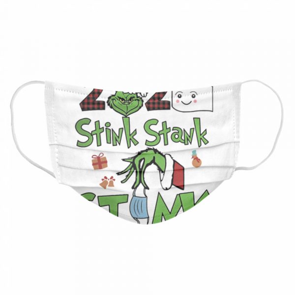 The Grinch 2020 stink stank stunk mask Christmas shirt - Image 6