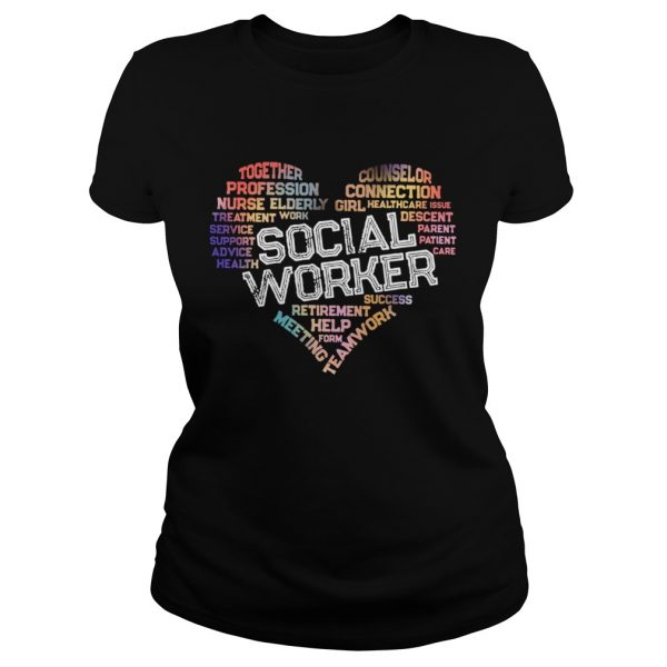 Together Profession Nurse Elderly Social Worker shirt - Image 2
