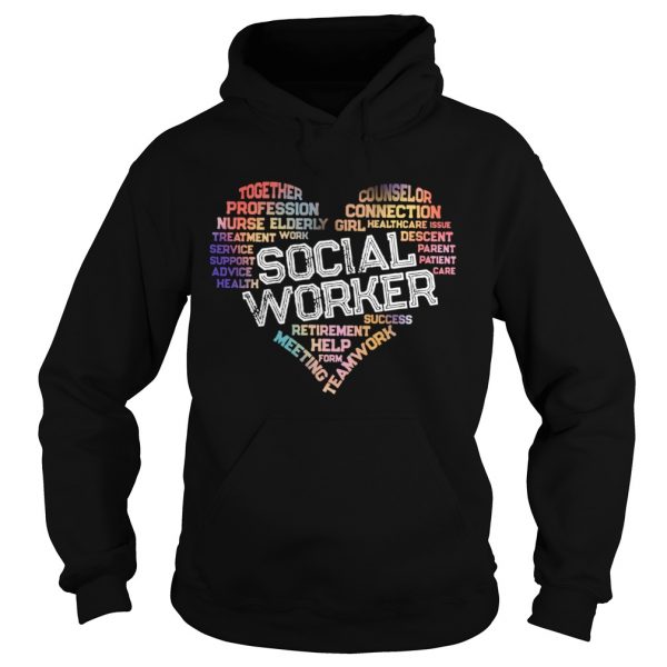Together Profession Nurse Elderly Social Worker shirt - Image 3
