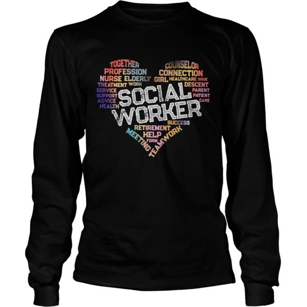 Together Profession Nurse Elderly Social Worker shirt - Image 4