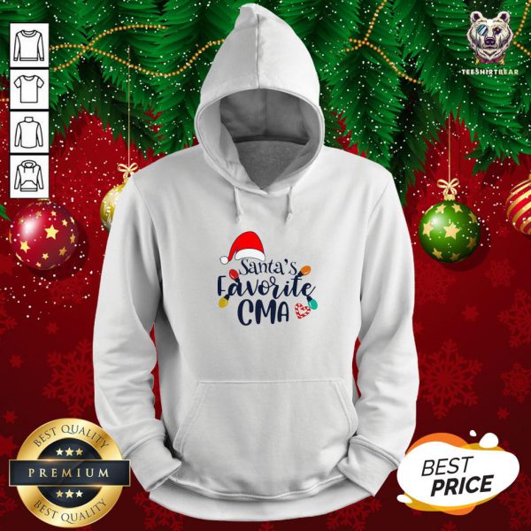 Awesome Santas Favorite CMA Christmas Shirt - Image 5