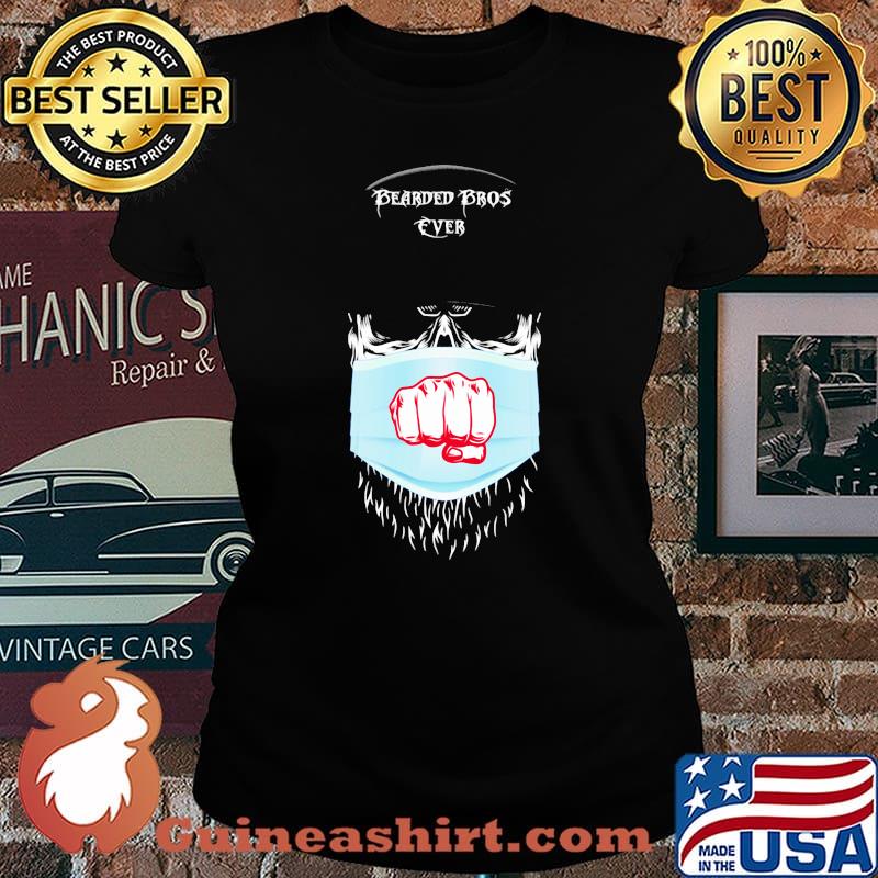 Bearded bros ever mask halloween s Laides tee