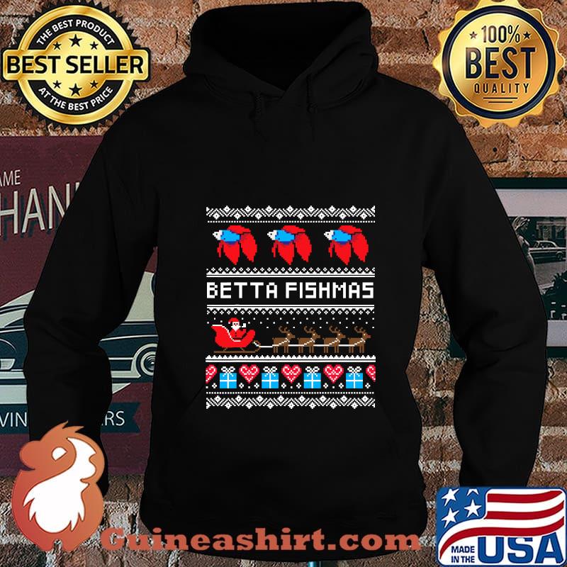 Betta Fish Ugly Christmas Shirt Hoodie