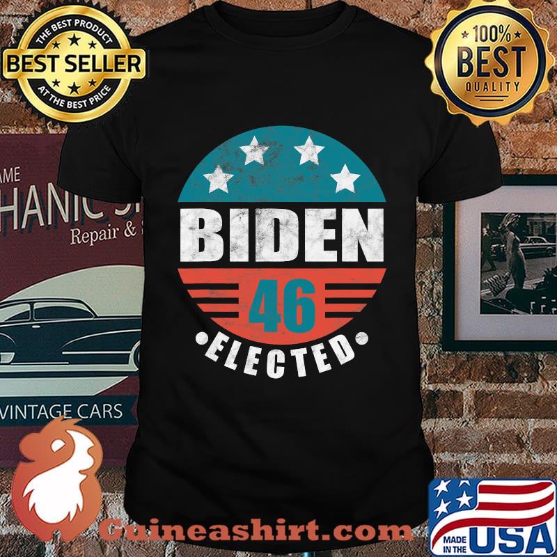Biden 46 elected celebrate 46th president 2020 vintage shirt