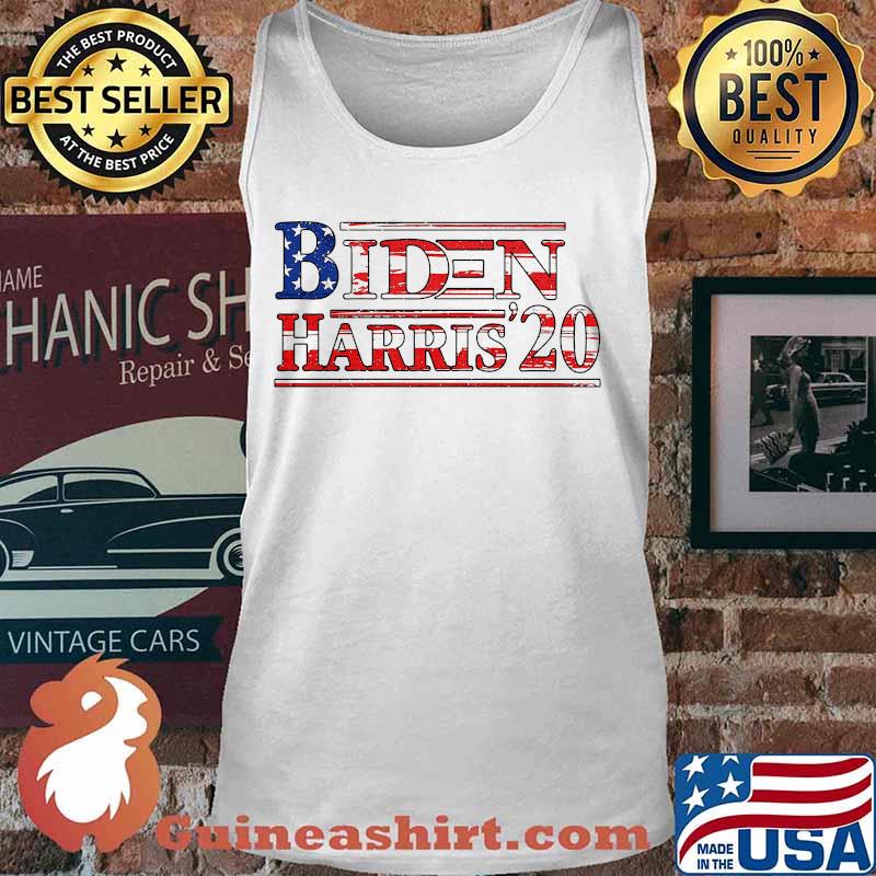 Biden Harris 2020 American Flag Election Shirt Tank top