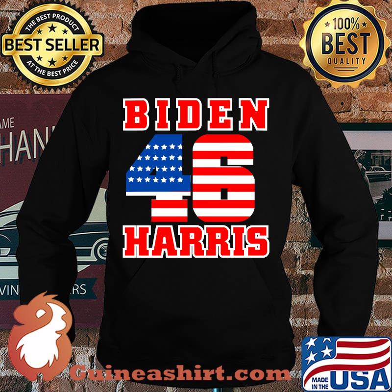 Biden harris 46 classic american flag s Hoodie