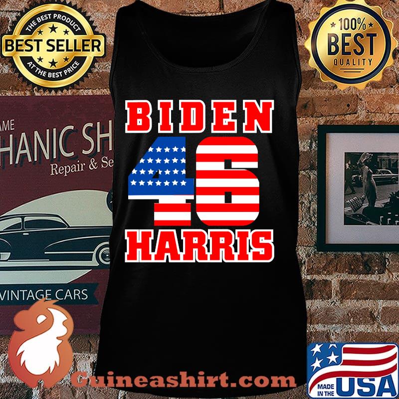 Biden harris 46 classic american flag s Tank top