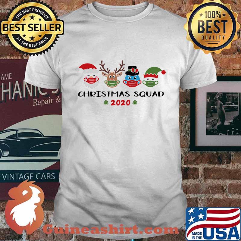 Christmas squad 2020 mask shirt