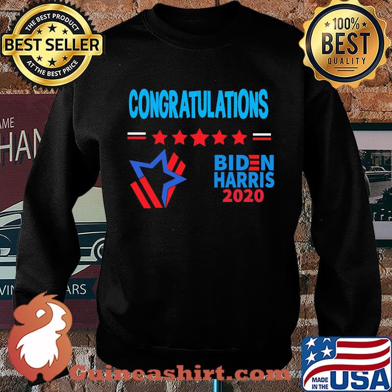 Congratulations joe biden and kamala harris 2020 stars s Sweater