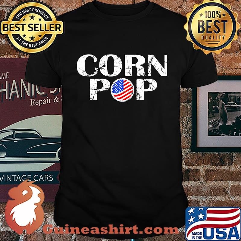 Corn pop 2020 american flag shirt