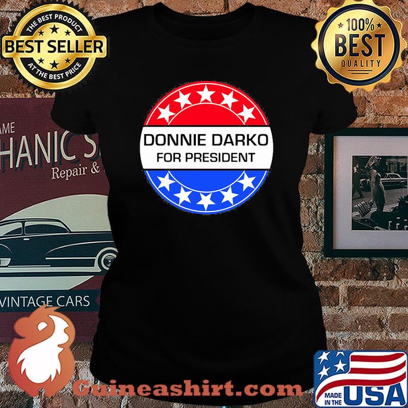 Donnie darko for president vintage s Laides tee