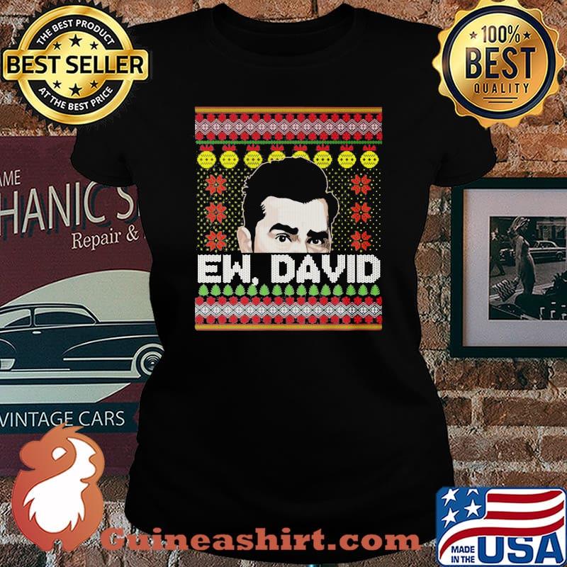 Ew David Xmas Shirt Laides tee