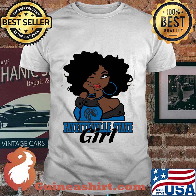 Fayetteville state girl shirt