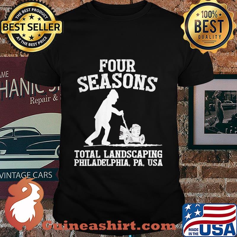 Four seasons total landscaping vintage shirt
