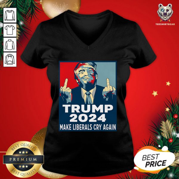 Great Trump 2024 Make Liberals Cry Again Shirt - Image 2