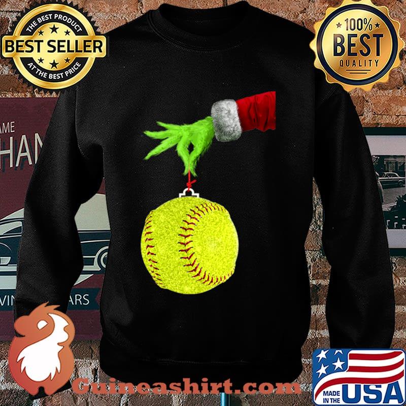 grinches funny christmas xmas softball T-Shirt Sweater