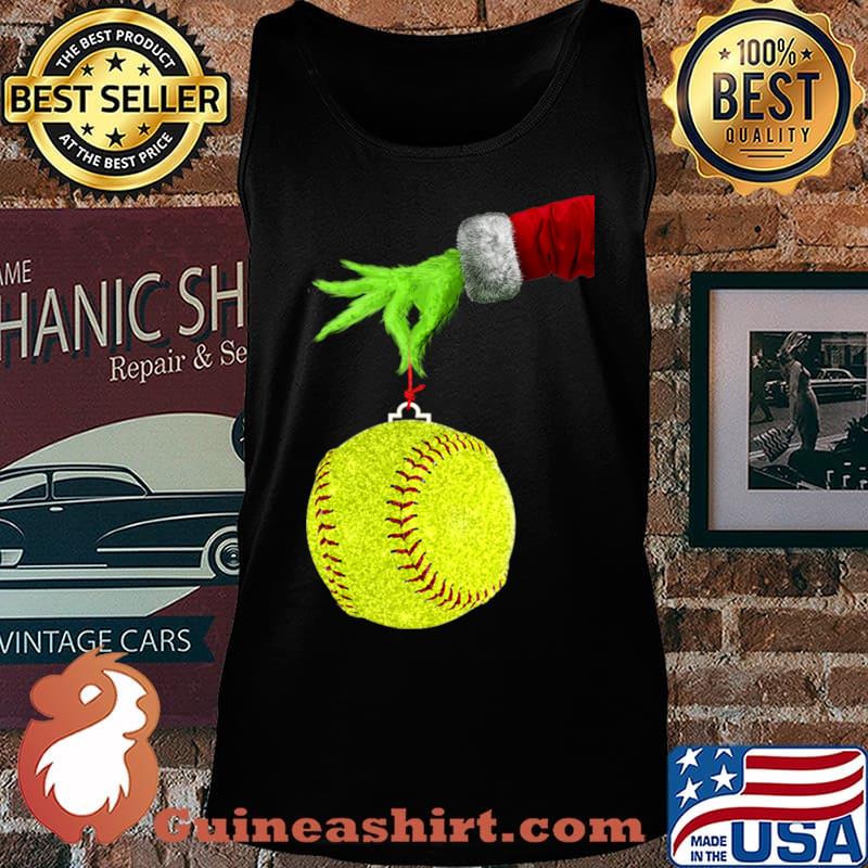grinches funny christmas xmas softball T-Shirt Tank top