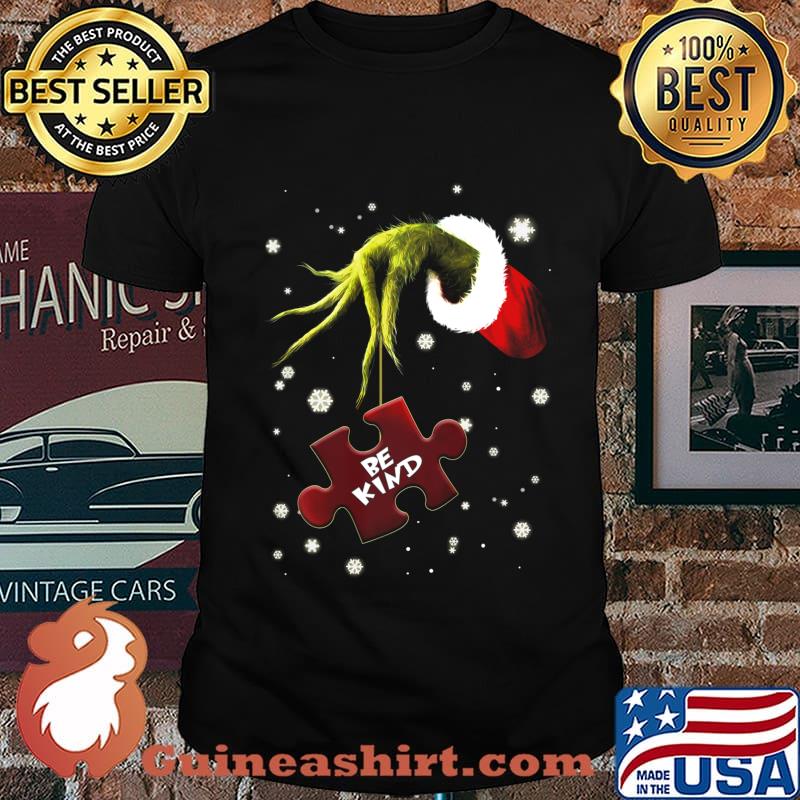 Hand Be Kind Autism Christmas Essential T-Shirt