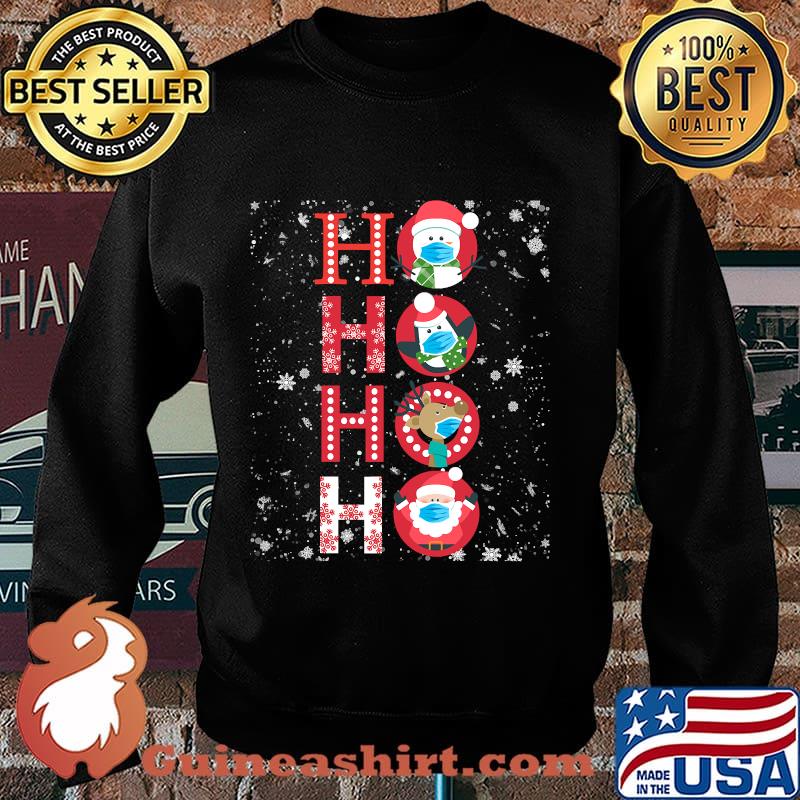 Ho Ho Ho Snowman Santa Reindeer Penguin Christmas Shirt Sweater