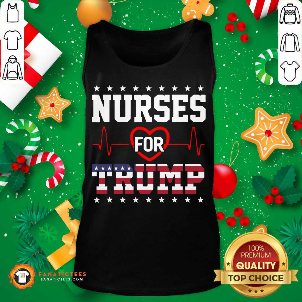 Hot Nurses For Trump Shirt Funny Pro Trump Nurse T-Shirt - Image 4