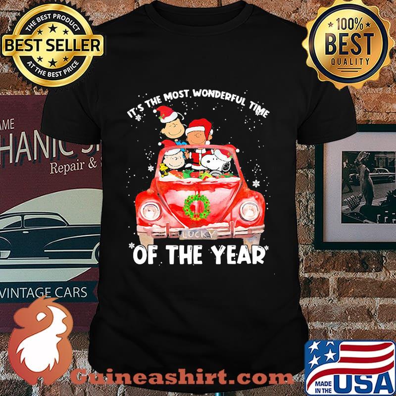 It’s The Most Wonderful Time Of The Year Snoopy And Friends Shirt
