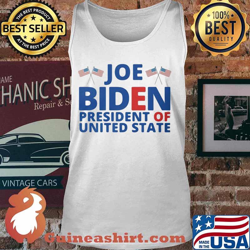 Joe biden president of united state american flag s Tank top