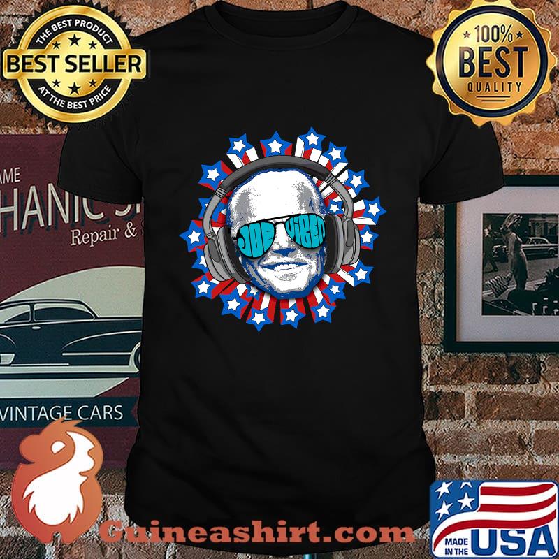 Joe viben chill potus 46 headphones glasses shirt
