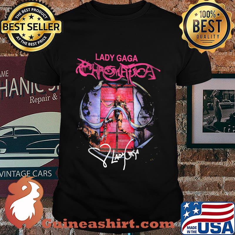 Lady gaga chromatica signature vintage shirt