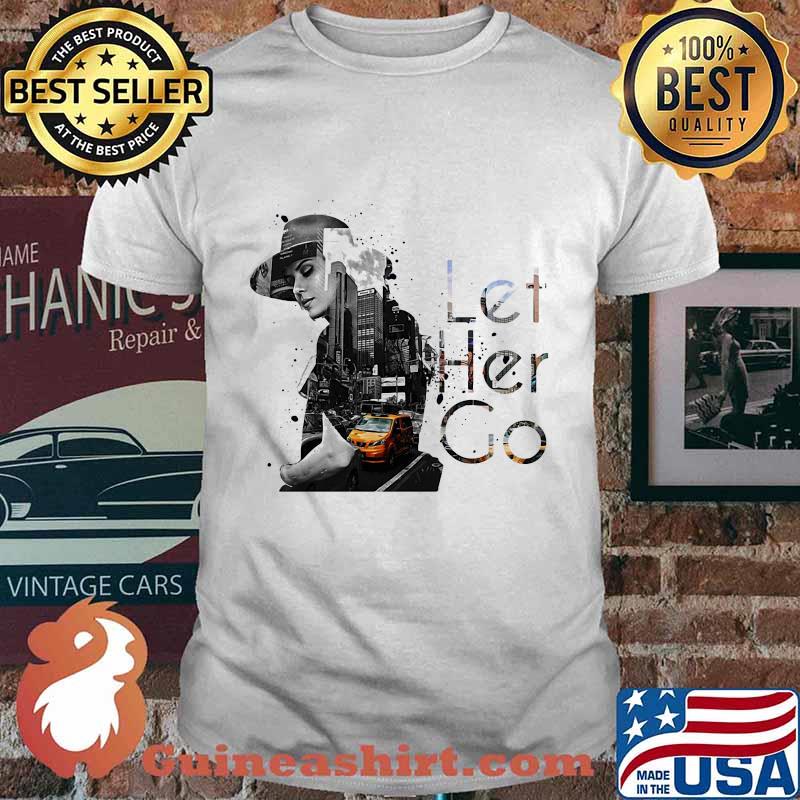 Let her go double exposure shirt