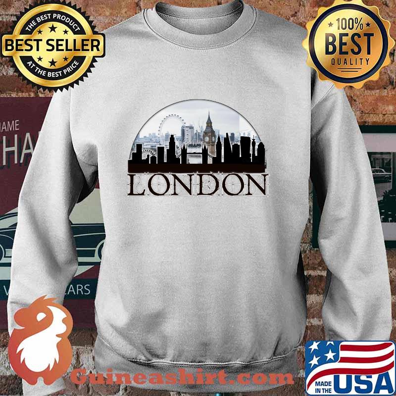 London City The UK England Country Big Ben Vintage Shirt Sweater