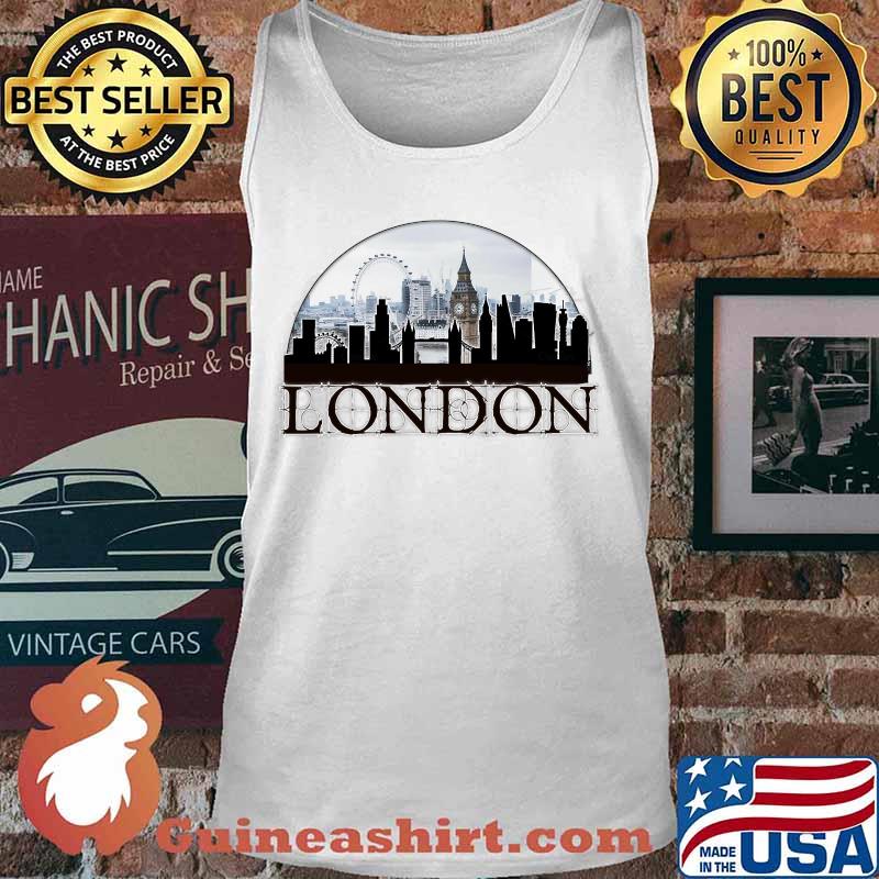 London City The UK England Country Big Ben Vintage Shirt Tank top