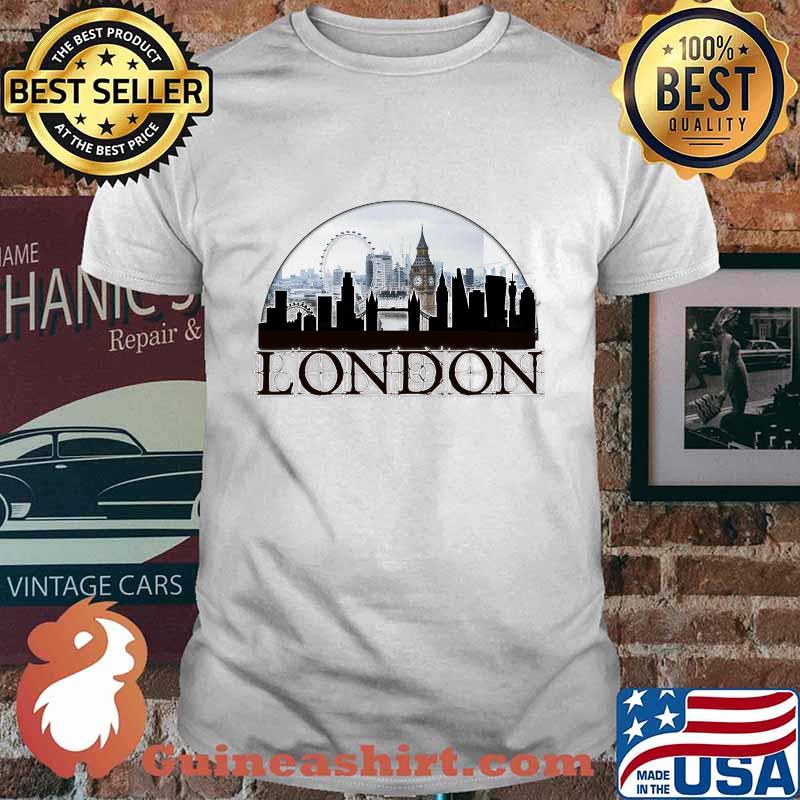 London City The UK England Country Big Ben Vintage Shirt