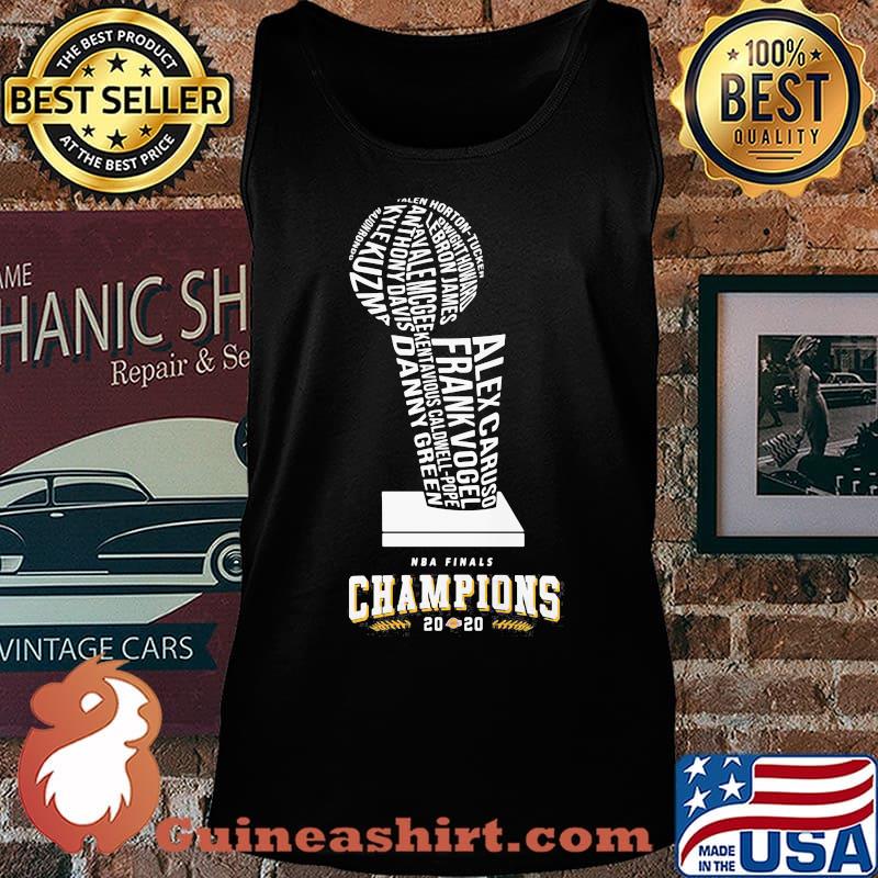 Los angeles lakers cup nba finals champions 2020 s Tank top