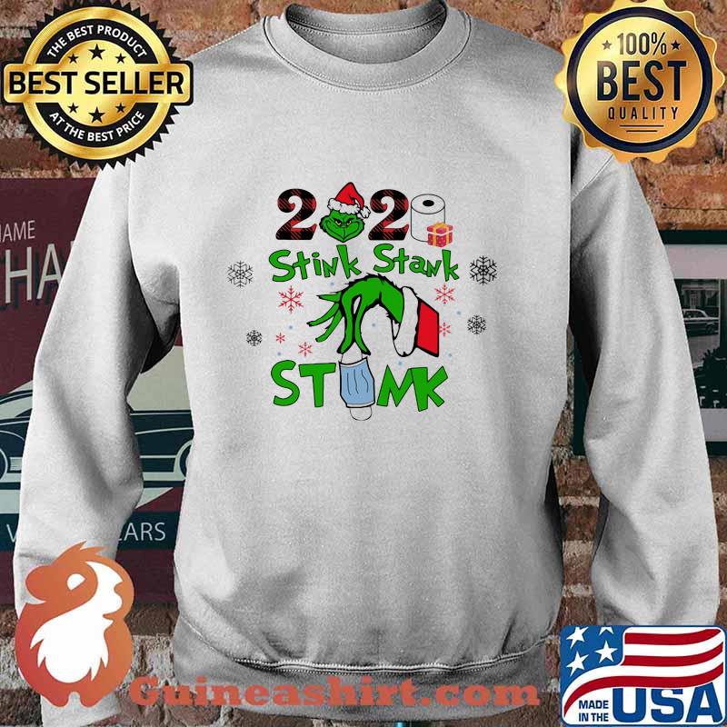 Merry christmas grinch stink stank stunk mask toilet paper 2020 s Sweater