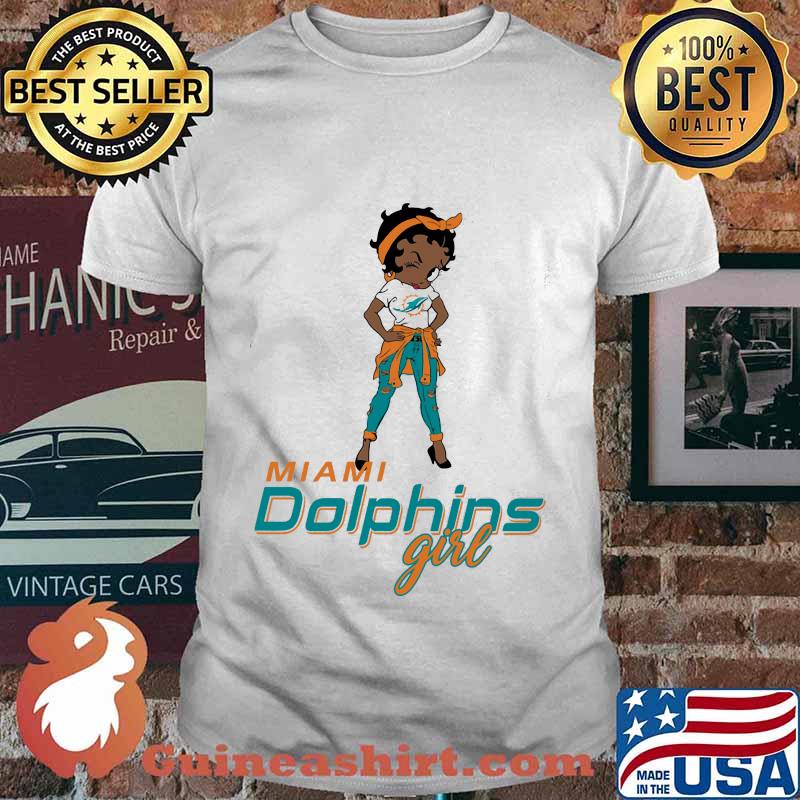 Miami dolphins girl shirt
