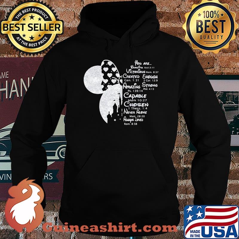 Minnie mouse you are beautiful victorious created enough amazing strong capable chosen s Hoodie