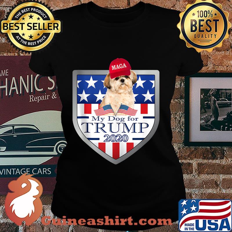 My shih tzu for trump 2020 for american stars s Laides tee